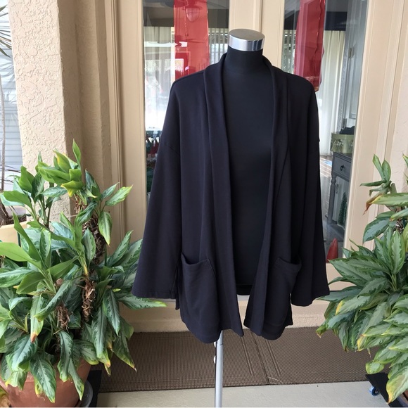 EILEEN FISHER PRE-OWNED ORGANIC COTTON FRENCH TERRY SET size large - Picture 8 of 11